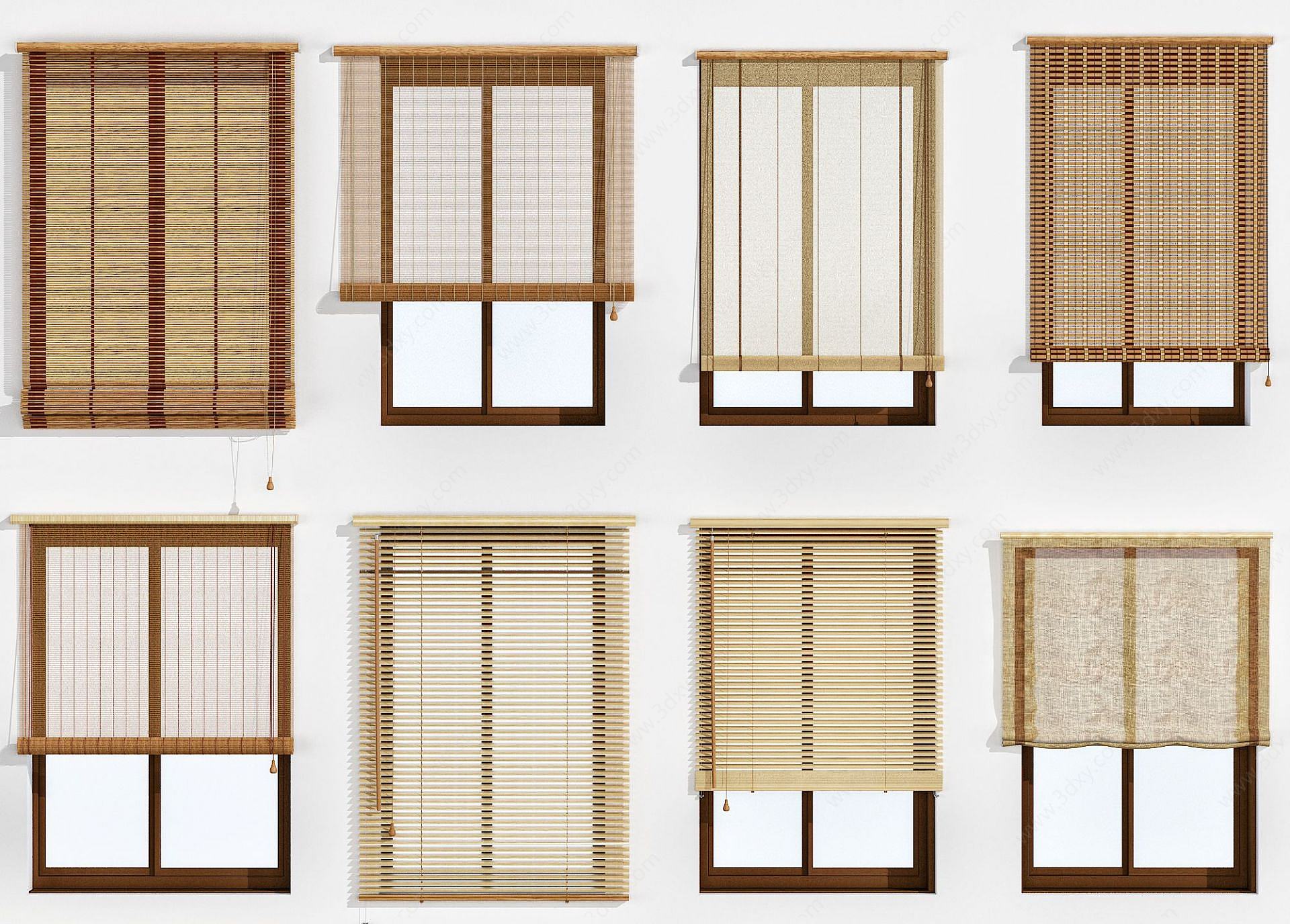 竹簾 一種朦朧清雅的中國(guó)窗飾